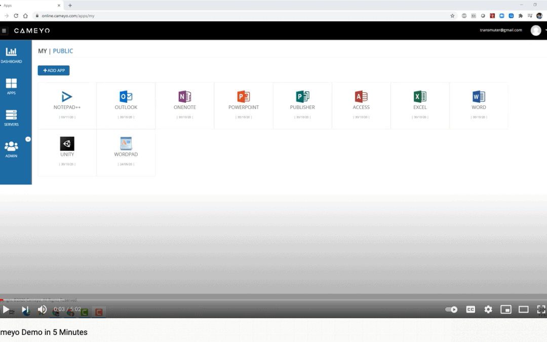 See How Cameyo Delivers Windows Apps in Any Environment