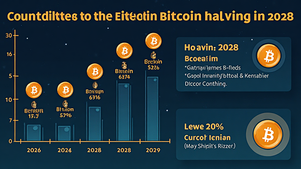 Next bitcoin halving 2028 countdown