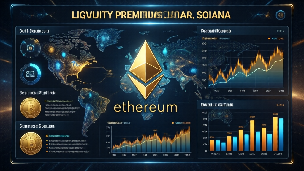 Liquidity Premium Analysis Between Ethereum and Solana in 2026